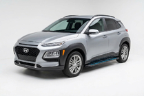 Hyundai Kona 2017–2023 Maya Blue sidetrin (2 stk., aluminium) foto 1
