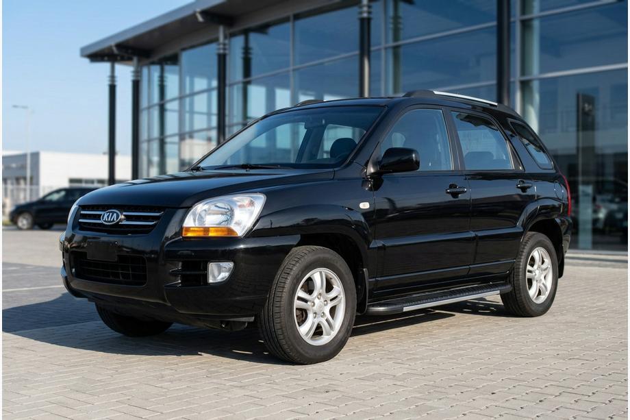 Kia Sportage 2004–2010 Sidetrin Bosphorus Grey (2 stk., aluminium) Foto 1