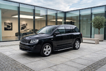 Jeep Compass 2006–2016 Sidetrin Bosphorus Grey (2 stk., aluminium) foto 1