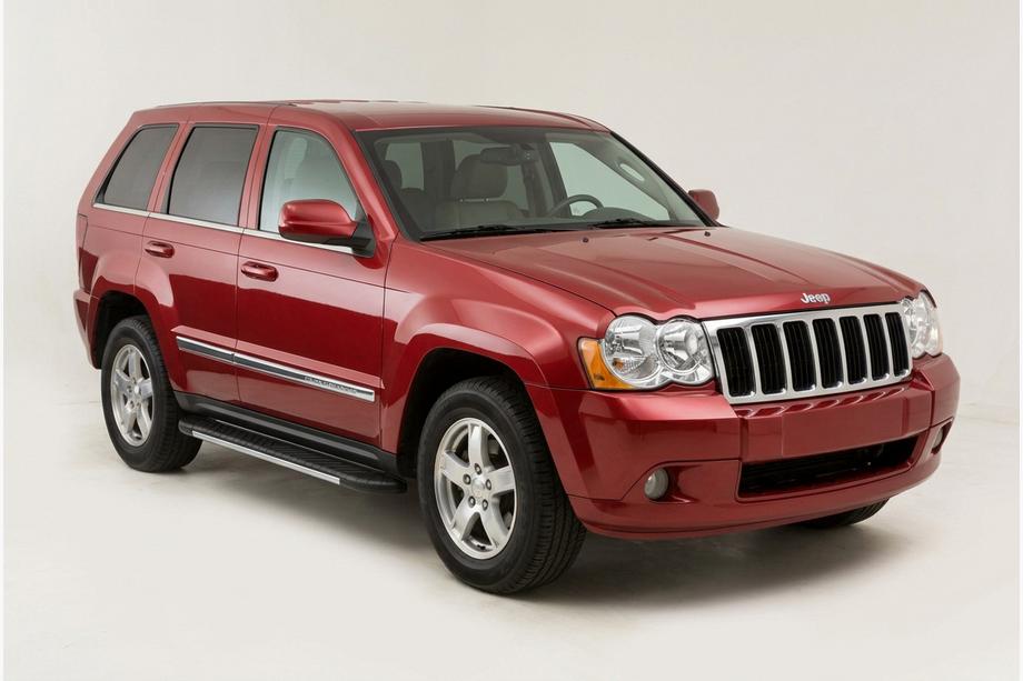 Jeep Grand Cherokee WK 2004–2010 Sidetrin Bosphorus Grey (2 stk., aluminium) Image
