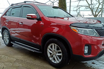 Kia Sorento II XM 2009–2014 Sidetrin Bosphorus Grey (2 stk., aluminium) foto 10