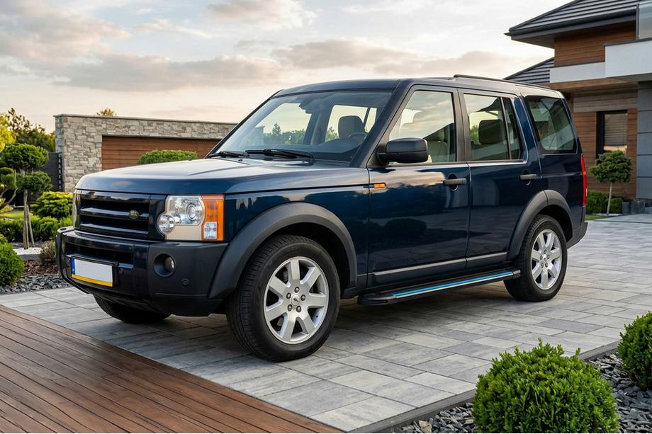 Land Rover Discovery IV 2009–2017 Maya Blue sidetrin (2 stk., aluminium) Image
