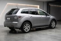Mazda CX-7 2006–2012 Sidetrin Bosphorus Grey (2 stk., aluminium) foto 1