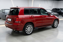 Mercedes GLK-klasse X204 2008–2015 Sidetrin Maya Red (2 stk., aluminium) foto 1