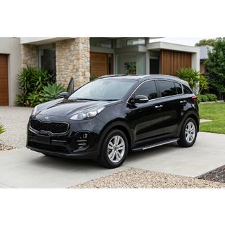 Sidetrin Bosphorus Grey (2 stk., aluminium) Kia Sportage 2015–2021 foto 1
