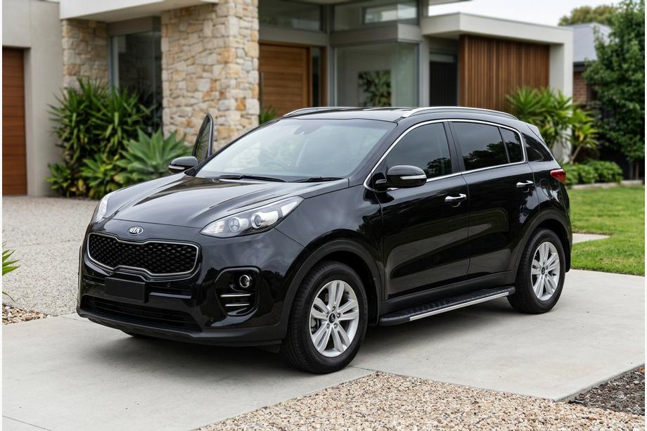 Kia Sportage 2015–2021 Sidetrin Bosphorus Grey (2 stk., aluminium) Image