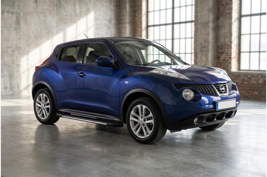Nissan Juke 2010–2019 Sidetrin Bosphorus Grey (2 stk., aluminium) Image
