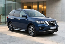 Nissan Pathfinder R52 2012–2021 Sidetrin Maya V2 (2 stk., aluminium) foto 1