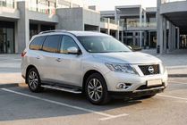 Nissan Pathfinder R52 2012–2021 Sidetrin Maydos V2 (2 stk., aluminium) foto 1