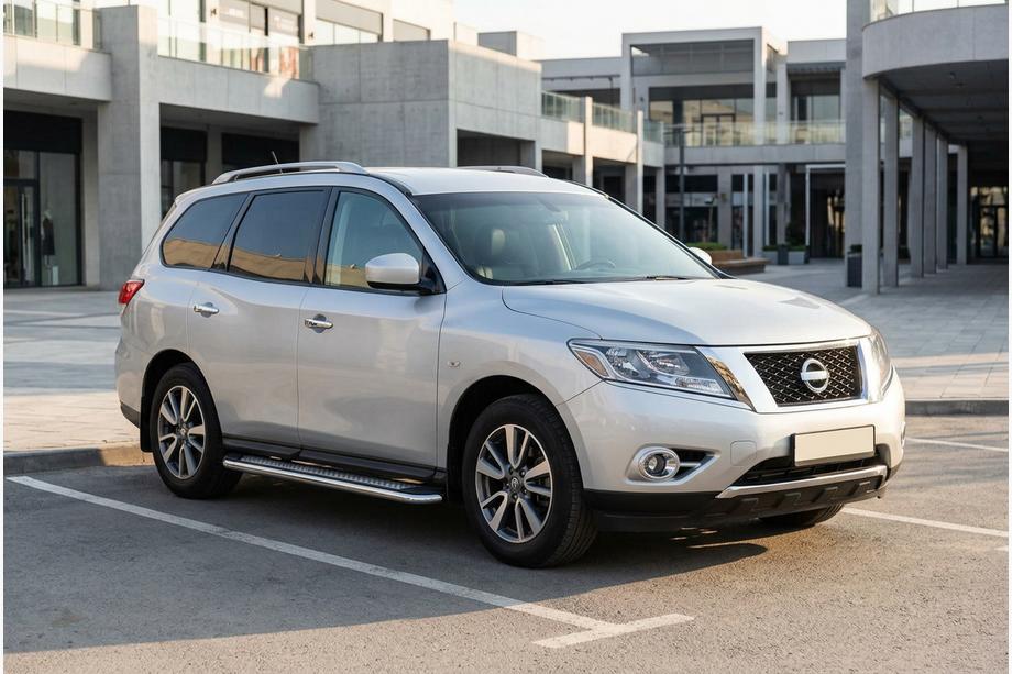 Nissan Pathfinder R52 2012–2021 Sidetrin Maydos V2 (2 stk., aluminium) Image