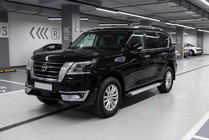 Nissan Patrol Y62 2010–2024 Sidetrin Maya V2 (2 stk., aluminium) foto 1