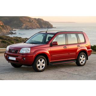 Sidetrin Maya Red (2 stk., aluminium) Nissan X-trail T30 2002–2007 foto 1