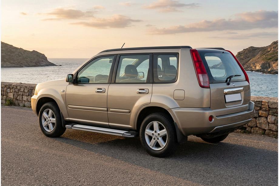 Nissan X-trail T30 2002–2007 Rainbow sidetrin (2 stk., aluminium) Image