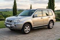 Nissan X-trail T30 2002–2007 Bosphorus Black sidetrin (2 stk., aluminium) foto 1