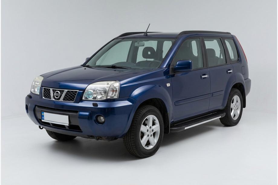 Nissan X-trail T30 2002–2007 Sidetrin Bosphorus Grey (2 stk., aluminium) Image
