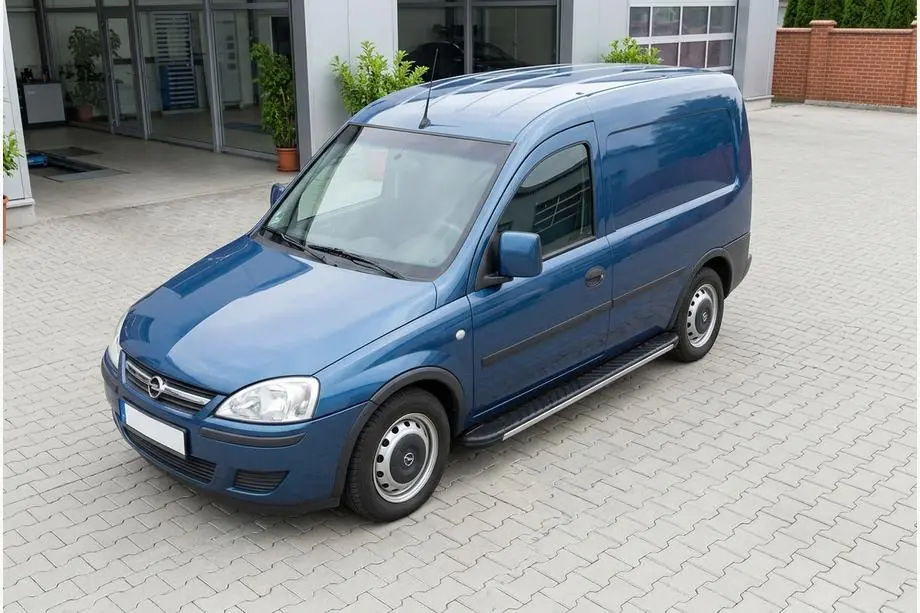 Opel Combo 2002–2012 Sidetrin Bosphorus Grey (2 stk., aluminium) Image
