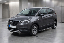 Opel Crossland X 2017–2024 Sidetrin Bosphorus Grey (2 stk., aluminium) foto 1