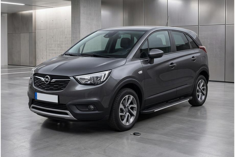 Opel Crossland X 2017–2024 Sidetrin Bosphorus Grey (2 stk., aluminium) Image