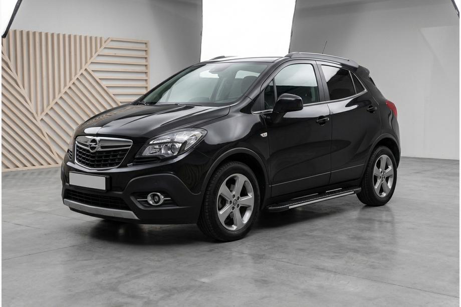 Opel Mokka 2012–2021 Sidetrin Bosphorus Grey (2 stk., aluminium) Image