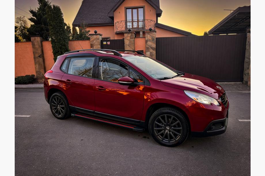 Peugeot 2008 2013–2019 Sidetrin Maya Red (2 stk., aluminium) Image