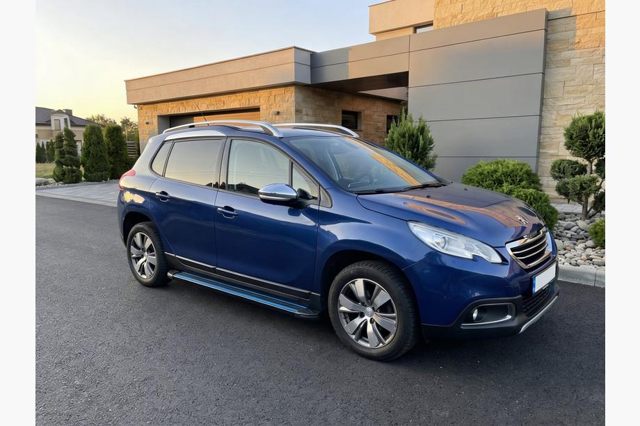 Peugeot 2008 2013–2019 Maya Blue sidetrin (2 stk., aluminium) Image