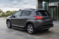 Peugeot 3008 2008–2016 Sidetrin Bosphorus Grey (2 stk., aluminium) 2008-2014 foto 1