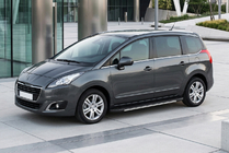Peugeot 5008 2009–2016 Sidetrin Bosphorus Grey (2 stk., aluminium) foto 1