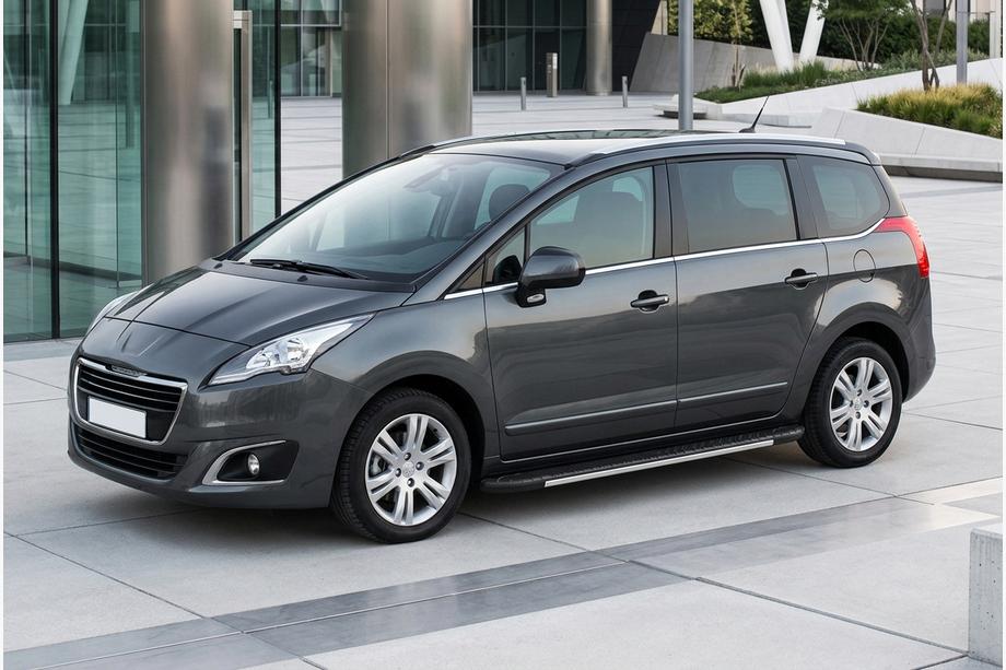 Peugeot 5008 2009–2016 Sidetrin Bosphorus Grey (2 stk., aluminium) Image