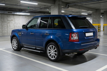 Range Rover Sport 2005–2013 Sidetrin Bosphorus Grey (2 stk., aluminium) foto 1