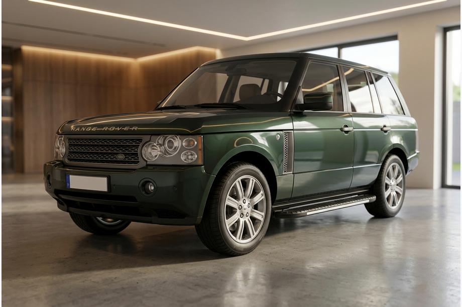 Range Rover III L322 2002–2012 Bosphorus Grey sidetrin (2 stk., aluminium) Image