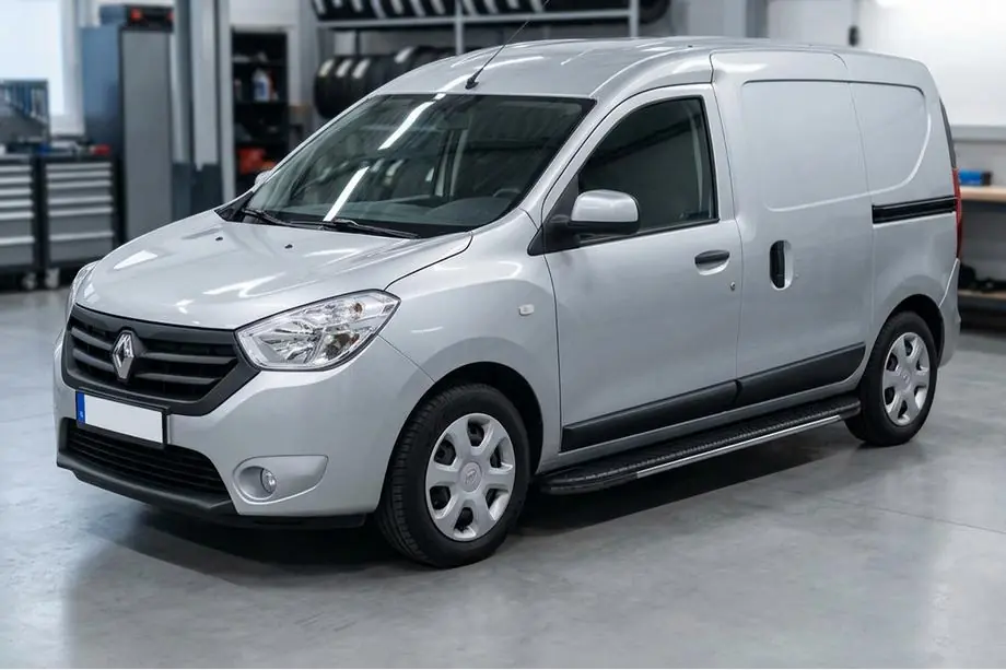 Renault Dokker 2013–2022 Sidetrin Bosphorus Grey (2 stk., aluminium) Image