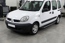 Renault Kangoo 1998–2008 Sidetrin Bosphorus Grey (2 stk., aluminium) foto 1