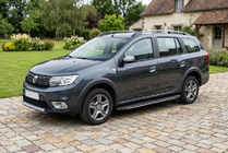 Renault Logan MCV 2013–2022 Sidetrin Bosphorus Grey (2 stk., aluminium) foto 1
