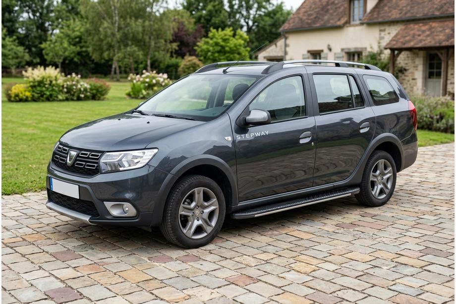 Renault Logan MCV 2013–2022 Sidetrin Bosphorus Grey (2 stk., aluminium) Image