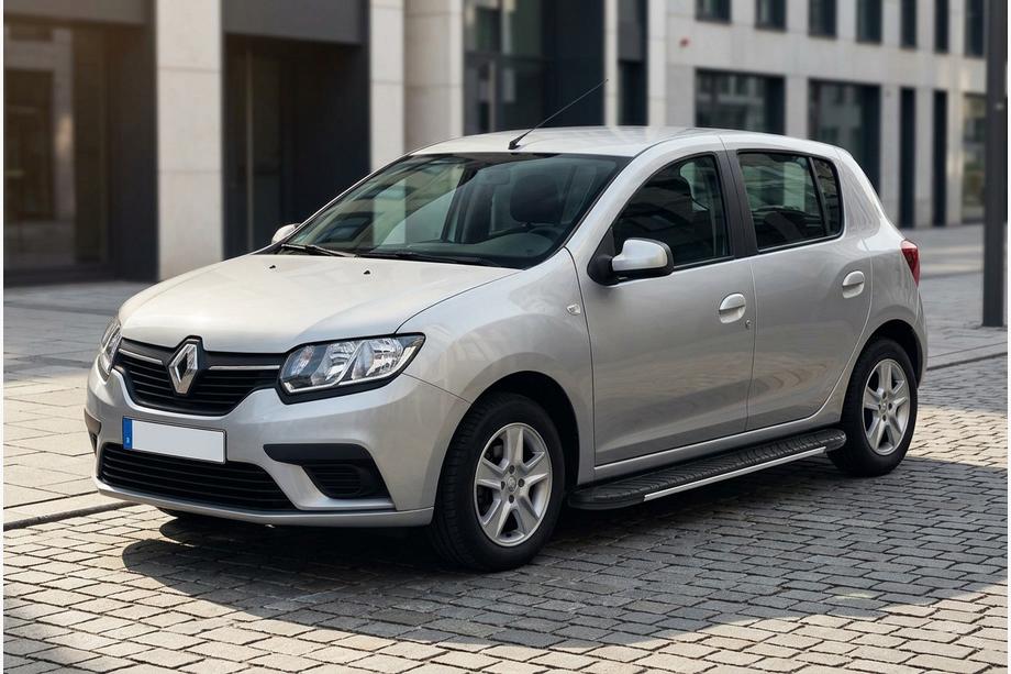 Renault Sandero 2013–2022 Sidetrin Bosphorus Grey (2 stk., aluminium) Image