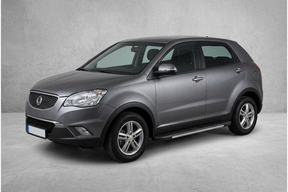SsangYong Korando 2010–2019 Sidetrin Bosphorus Grey (2 stk., aluminium) Image