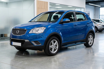 SsangYong Korando 2010–2019 Maya Blue sidetrin (2 stk., aluminium) foto 1