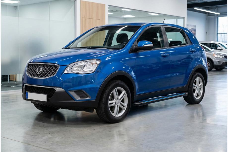 SsangYong Korando 2010–2019 Maya Blue sidetrin (2 stk., aluminium) Image