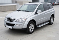 SsangYong Kyron 2005–2014 Sidetrin Maya V2 (2 stk., aluminium) foto 1