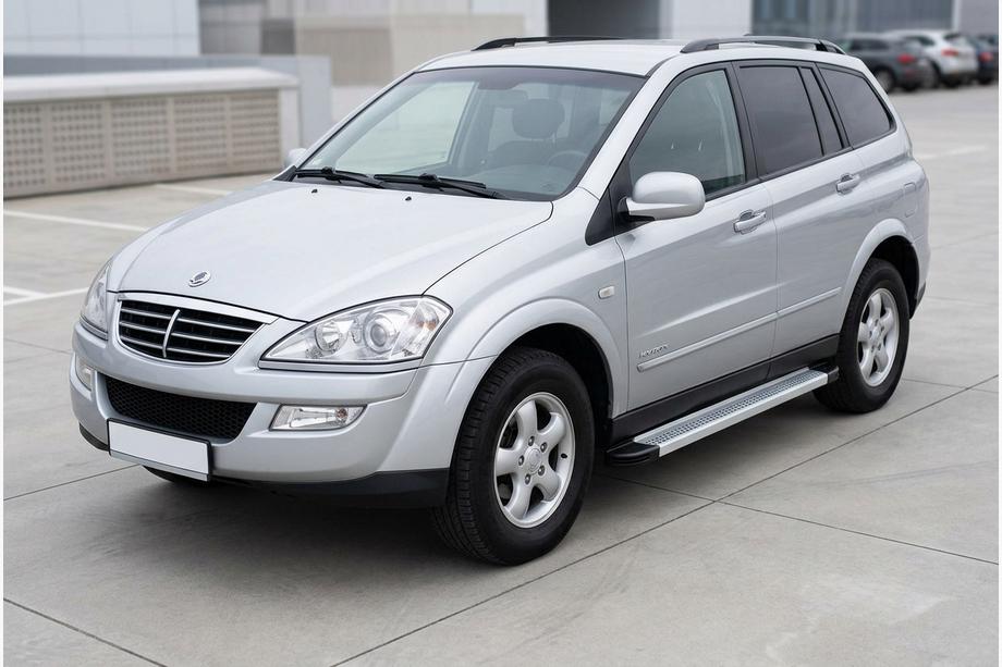 SsangYong Kyron 2005–2014 Sidetrin Maya V2 (2 stk., aluminium) Image