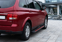 SsangYong Kyron 2005–2014 Sidetrin Maya Red (2 stk., aluminium) foto 1