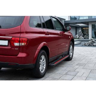 Sidetrin Maya Red (2 stk., aluminium) SsangYong Kyron 2005–2014 foto 1