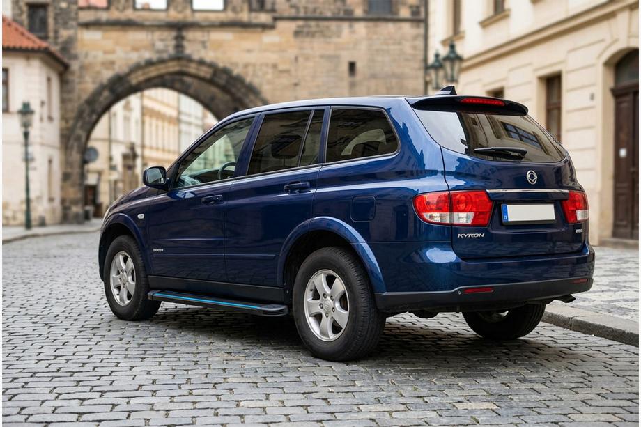 SsangYong Kyron 2005–2014 Maya Blue sidetrin (2 stk., aluminium) Image