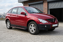 SsangYong Action 2005–2018 Sidetrin Maya Red (2 stk., aluminium) foto 1