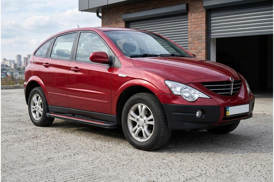 SsangYong Action 2005–2018 Sidetrin Maya Red (2 stk., aluminium) Image