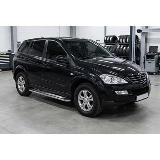 Sidetrin Maydos V2 (2 stk., aluminium ↗ rustfrit stål) SsangYong Action 2005–2018 foto 1