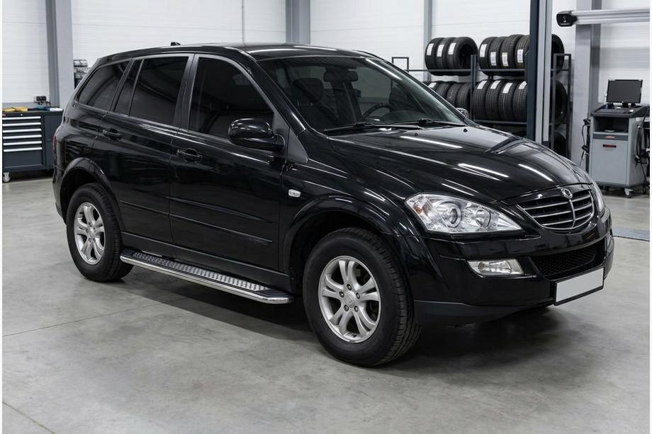 SsangYong Action 2005–2018 Sidetrin Maydos V2 (2 stk., aluminium ↗ rustfrit stål) Image