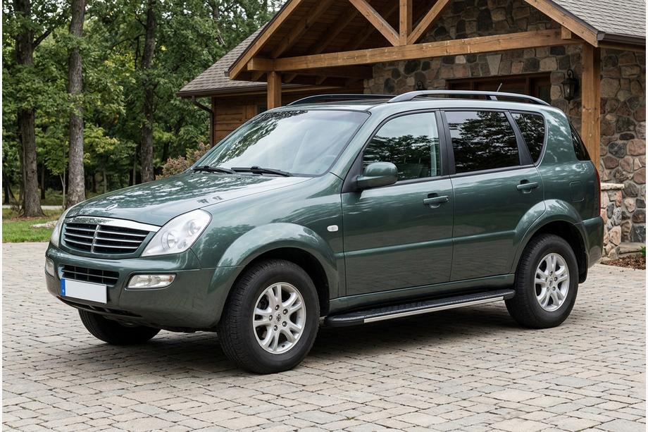 SsangYong Rexton I 2001–2017 Bosphorus Grey sidetrin (2 stk., aluminium) 2005-2012 Image