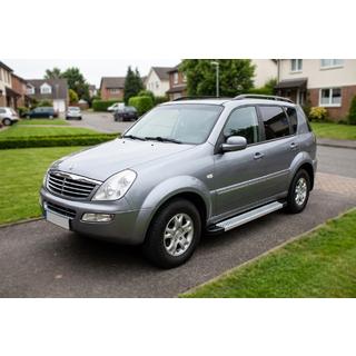 Sideskørter Maya V2 (2 stk., aluminium) SsangYong Rexton I 2001–2017 foto 1