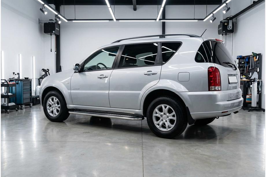 SsangYong Rexton I 2001–2017 Sidetrin Maydos V2 (2 stk., aluminium ↗ rustfrit stål) 2005-2012 Image